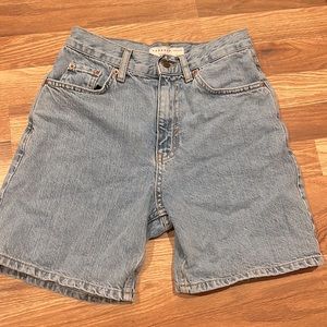 Topshop denim shorts